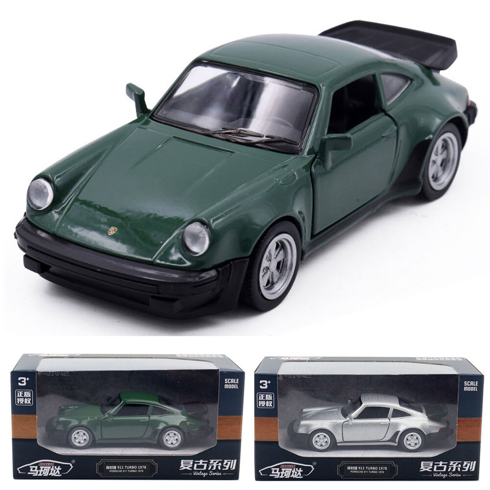 1/36 1978 Porsche 911 Turbo Model Toy Car Diecast Toy Vehicle Metal Zinc Alloy