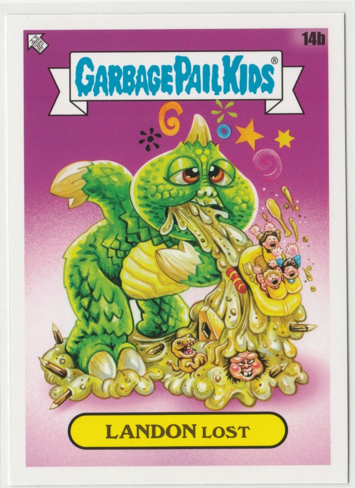 Landon Lost GPK #14b 2023 Intergoolactic Mayhem Trading Card