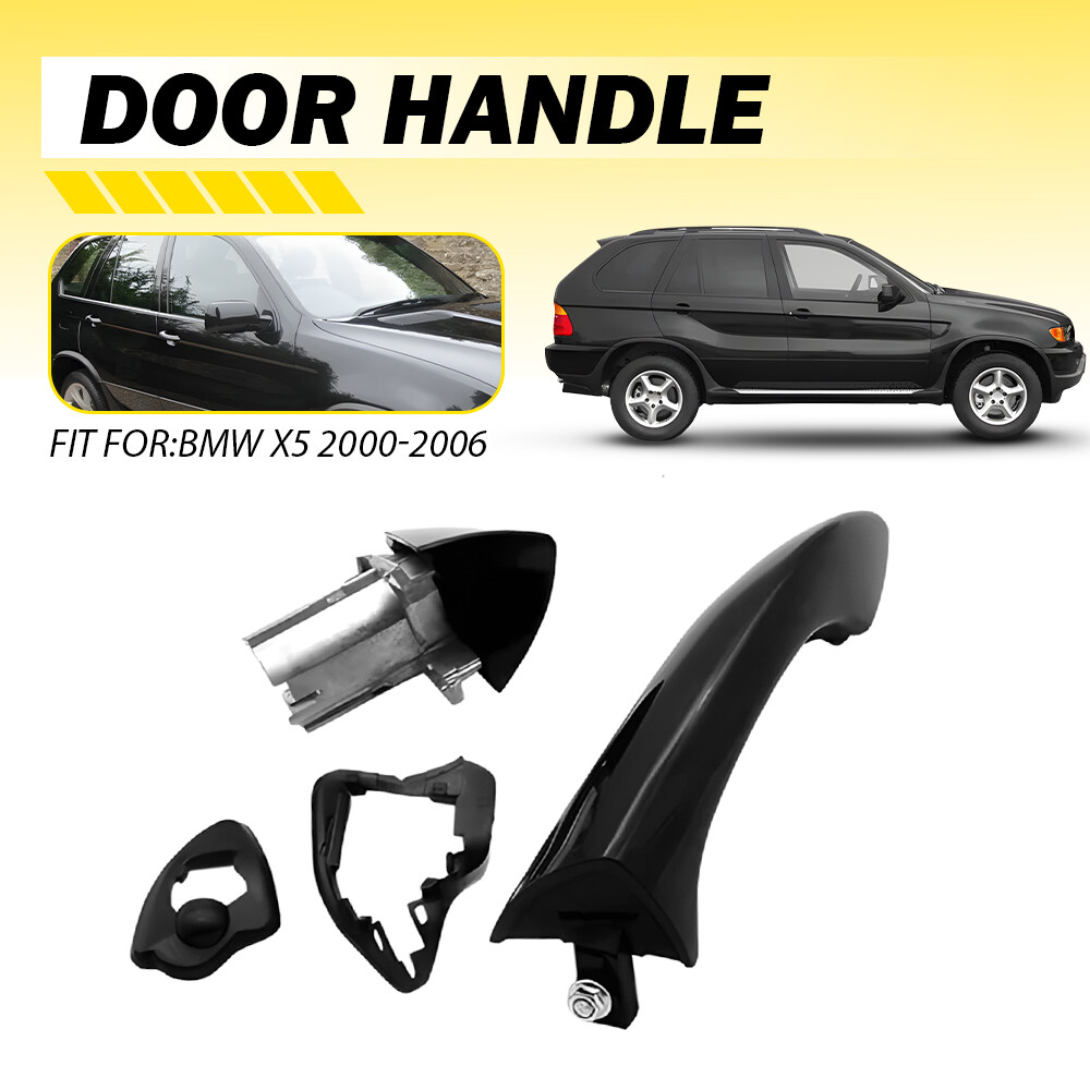 Exterior Front Door Handle Rear Passenger Side 51218243618 for BMW X5 2000-2006