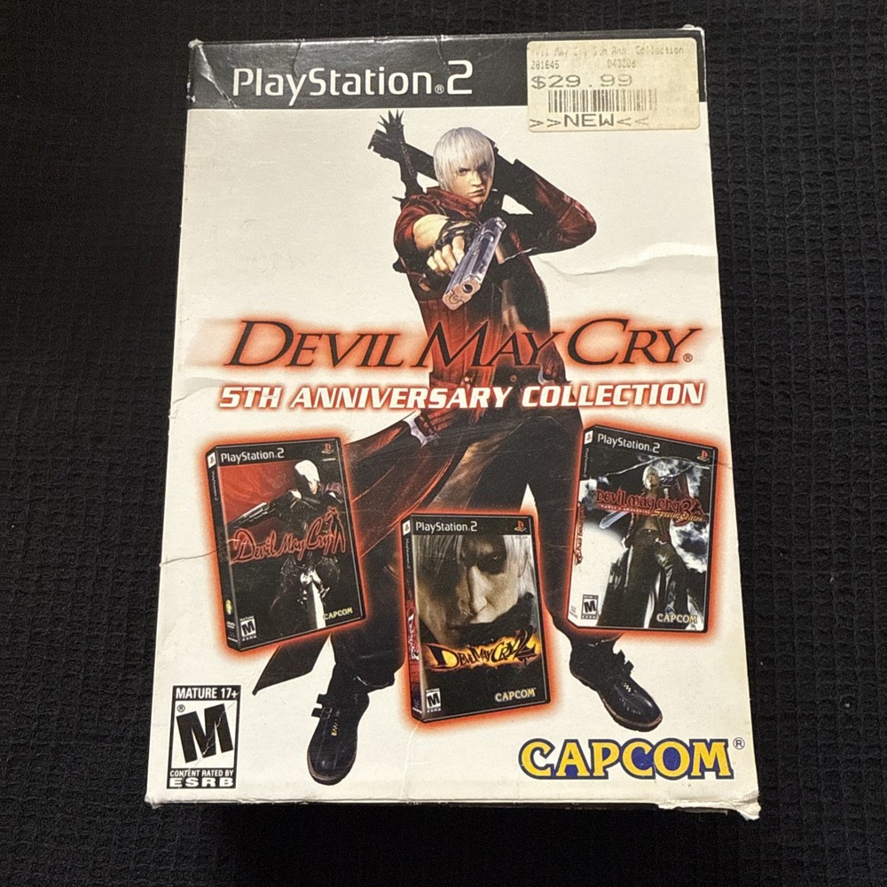 Devil May Cry: 5th Anniversary Collection Playstation 2 CIB Complete