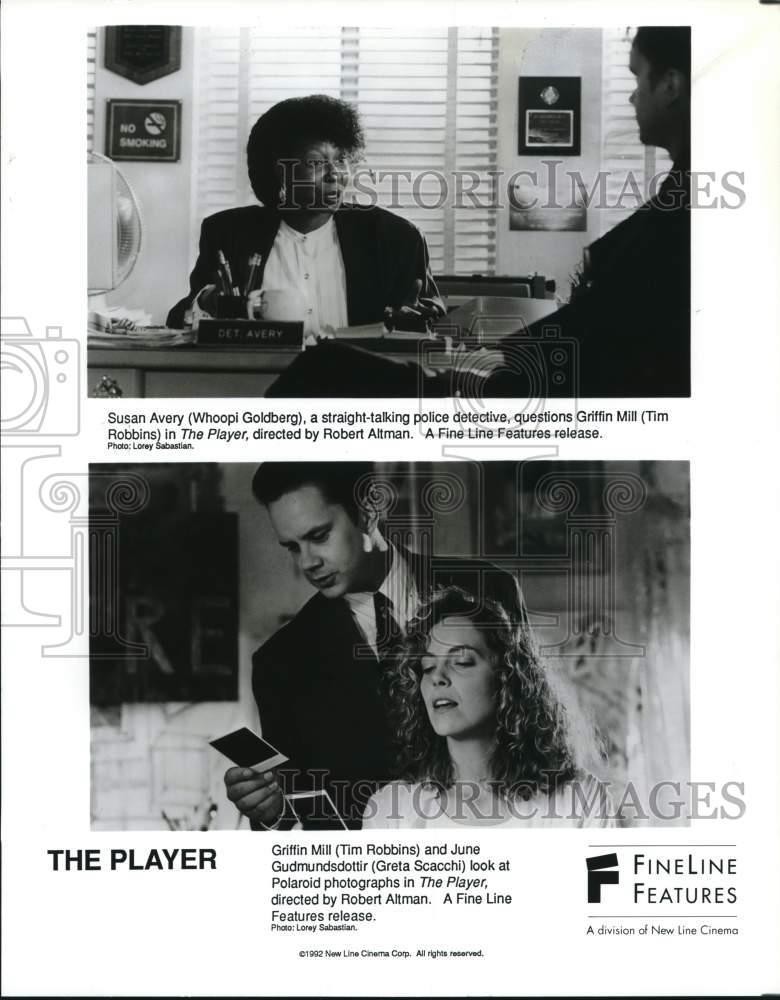 1992 Press Photo Actors in scenes from 