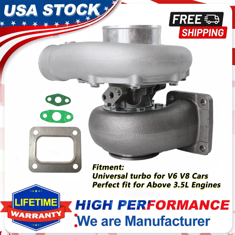 T76 Turbo Charger Turbocharger T4 .96 A/R Trim 600+ Hp 76mm Compressor Turbine