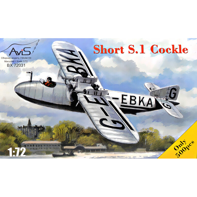 Avis 72031 Plastic Model Kit Aircraft Scale 1:72 Short S.1 Cockle