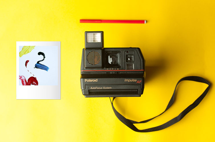 Polaroid Impulse Autofocus AF Instant Film Camera with Retro Design