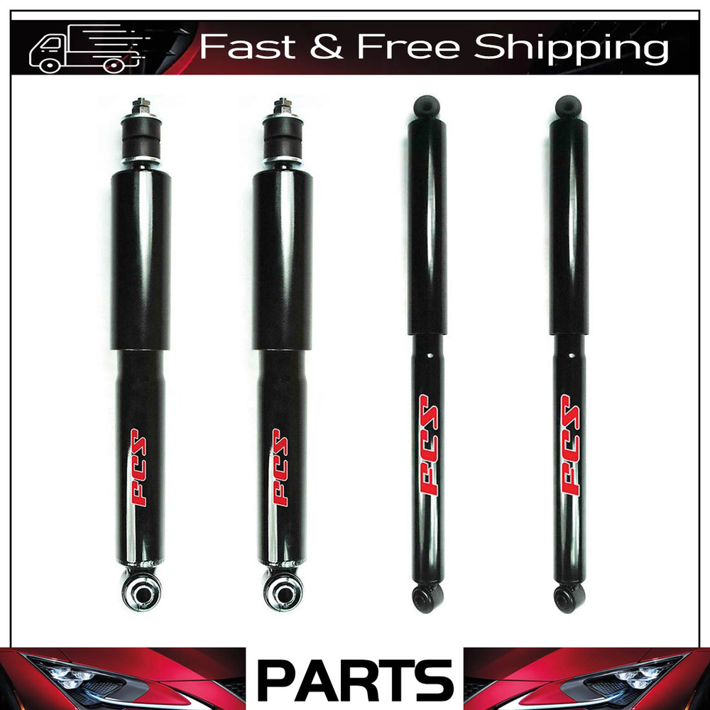 Front & Rear Shocks for 1990 - 1996 Ford F150 F-150 4x4 4wd - FCS (set of 4)