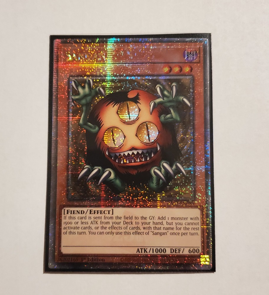 Sangan Quarter Century Secret Rare RA03-EN089 Yugioh Card