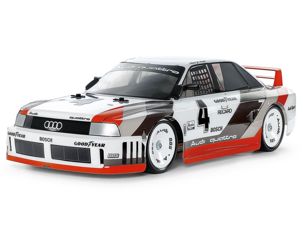 Tamiya TT-02 Audi 90 Quattro 1/10 Scale 4WD Electric Touring Car Kit TAM58744