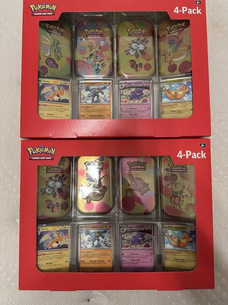 (lot Of 2) Pokemon TCG Scarlet & Violet 151 Mini Tins 5-Pack Costco Exclusive