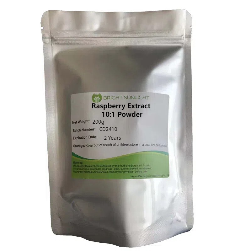 200g Organic Raspberry Extract 10:1 Powder Fu Pen Zi