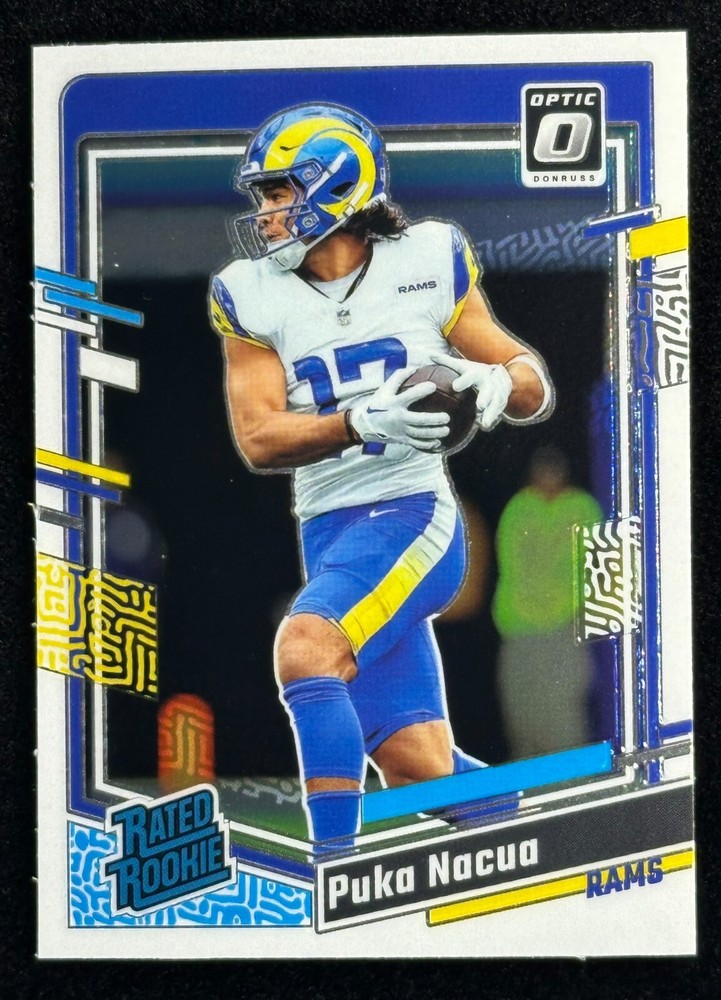 2023 Donruss Optic Puka Nacua Rated Rookie Base Rams RC #238