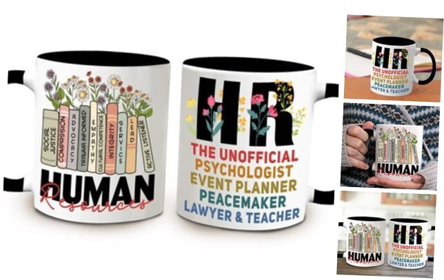 Funny Human Resources Gifts - Coffee Mugs Ceramic 11oz, HR Week Gifts for DS02