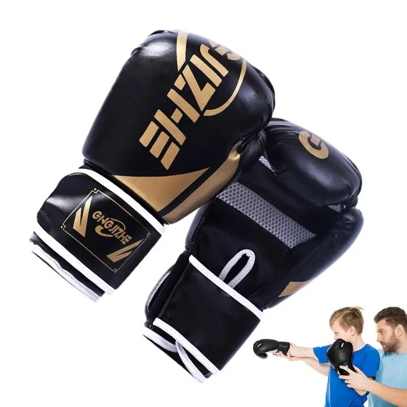 NEW PU Kids Boxing Punching Gloves For MMA Martial Art Taekwondo Karate Training