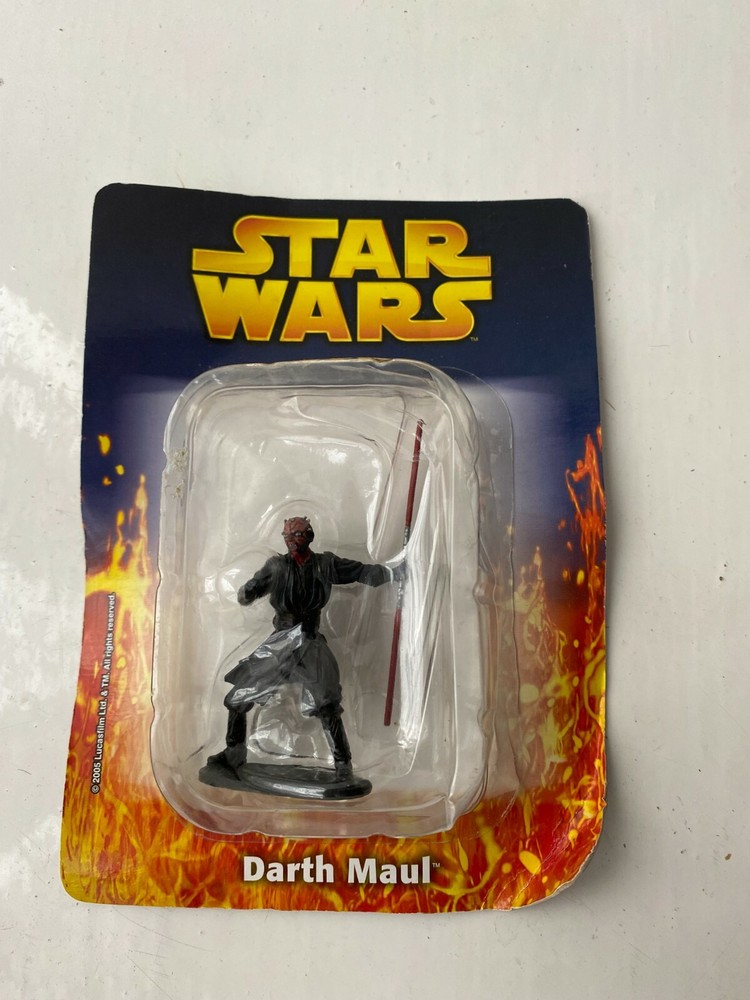 STAR WARS FIGURINE COLLECTION ISSUE #5 DARTH MAUL DEAGOSTINI METAL FIGURE