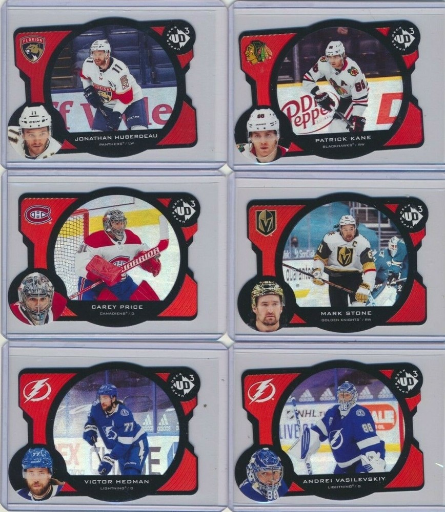 2020-21 Upper Deck Extended UD3 Die Cut Carey Price /1000 Canadiens