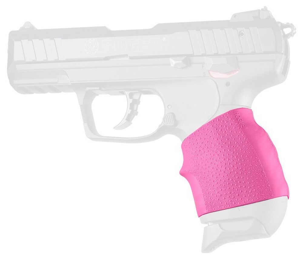 Hogue HandALL Jr. Grip Sleeve Small Size Pink For Most .22/.25/.38 Pistols-18007