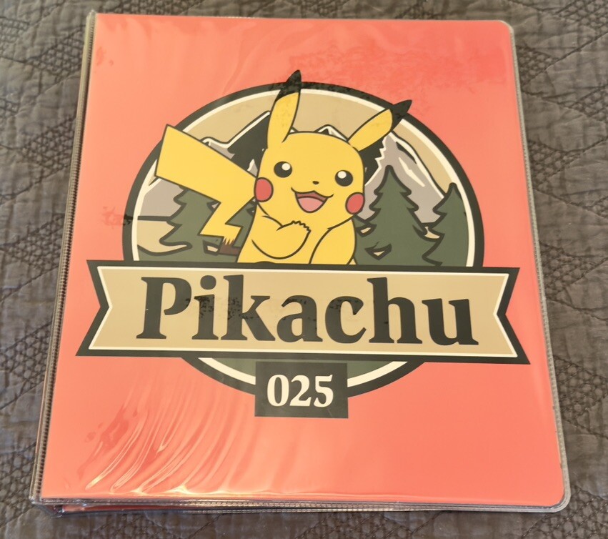 Pokemon Pikachu Innovative Designs 3-Ring Licensed Vinyl Binder, 1