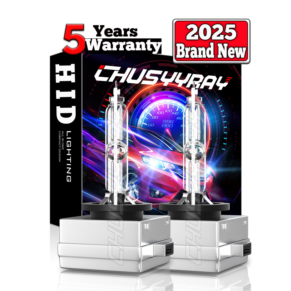 2x Front HID Headlight Bulbs FIT For 2017 GMC ACADIA LIMITED High/Low Beam 6000K