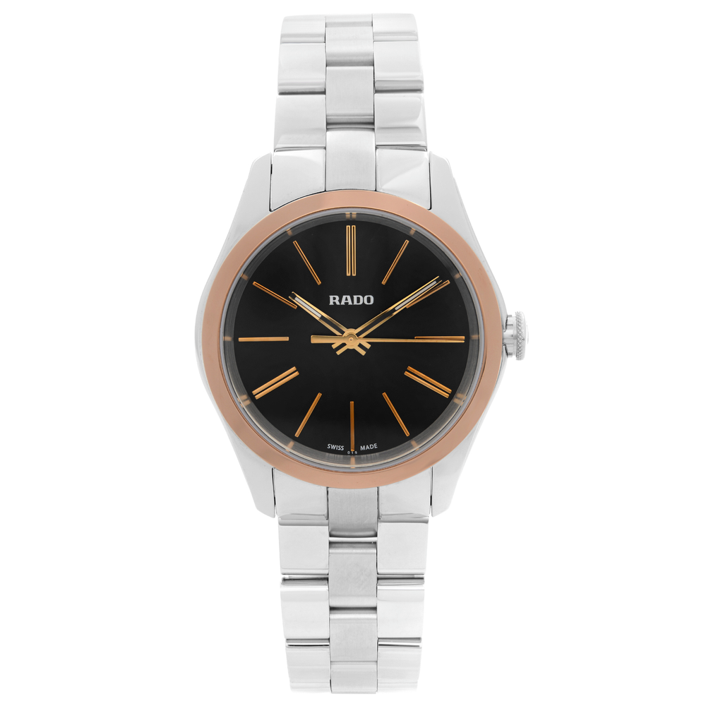 Rado Hyperchrome Women's Black Dial Swiss Watch - R32976163 ($1550 MSRP)