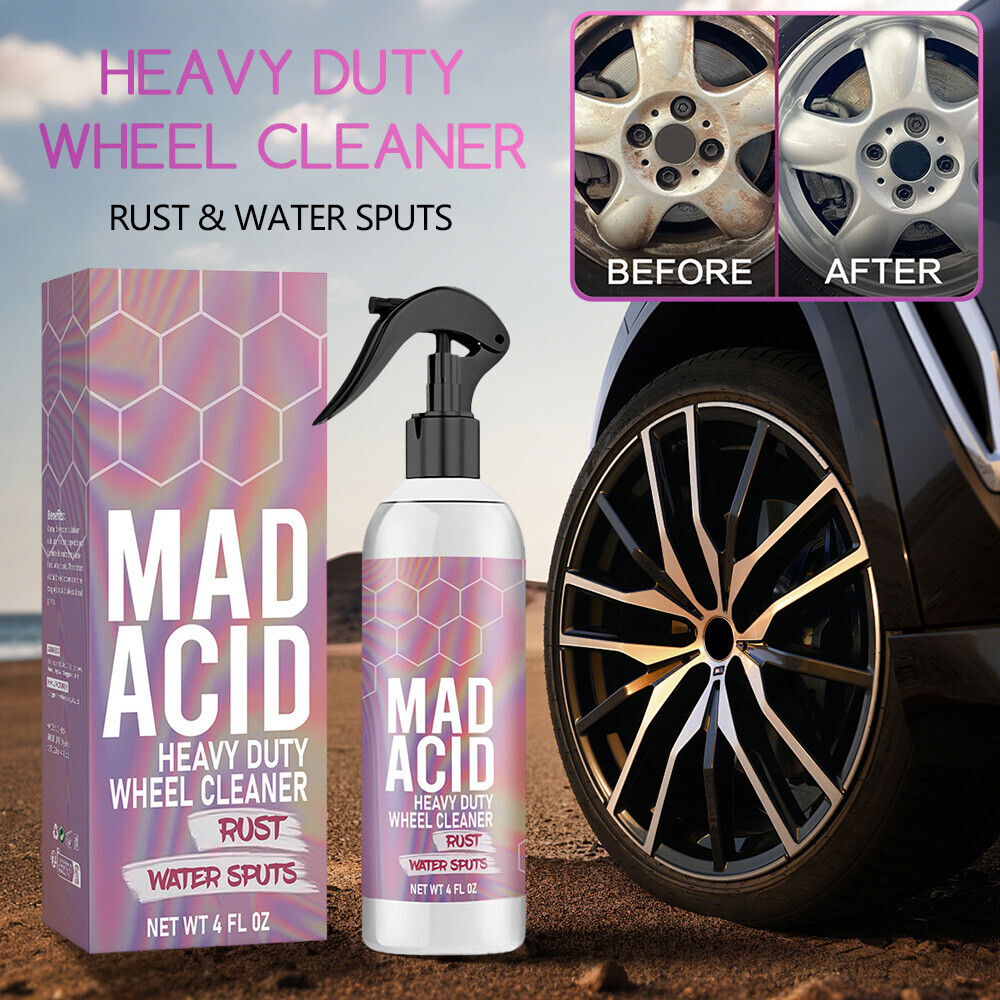 Mad Acid Glass Cleaner 1-3x Concentrate for Wheels & Water Spots