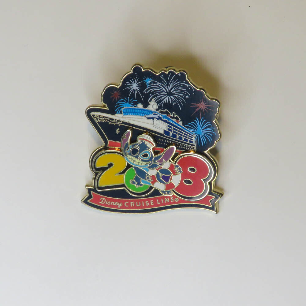 Disney DCL  2008 Logo Pin  Stitch Pin