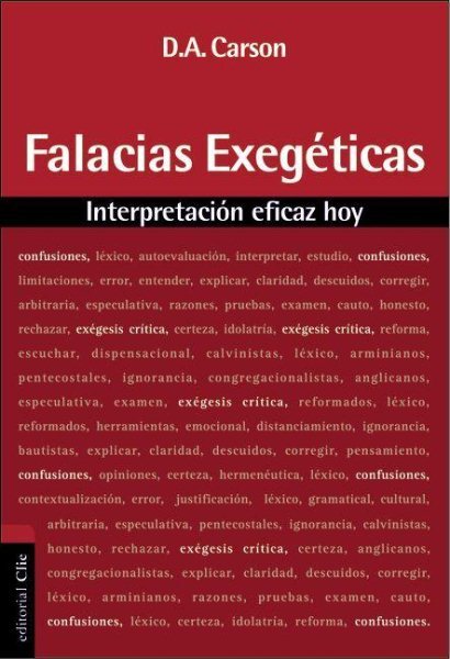 Falacias Exegeticas by D A Carson Brand New Paperback Free Shipping Included