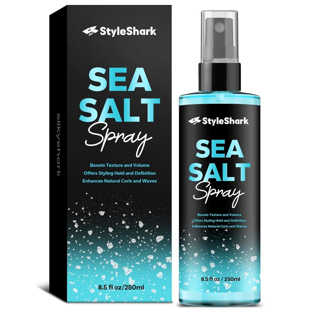 Sea Salt Spray for Hair Men & Women (8.5 Fl Oz), Sea Salt Spray for Men, Beach W
