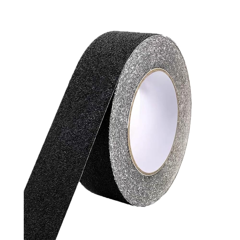 Grip Tape anti Slip Tape 1 Inch, 33 Feet, Black Heavy Duty Non Skid Tape for Sta