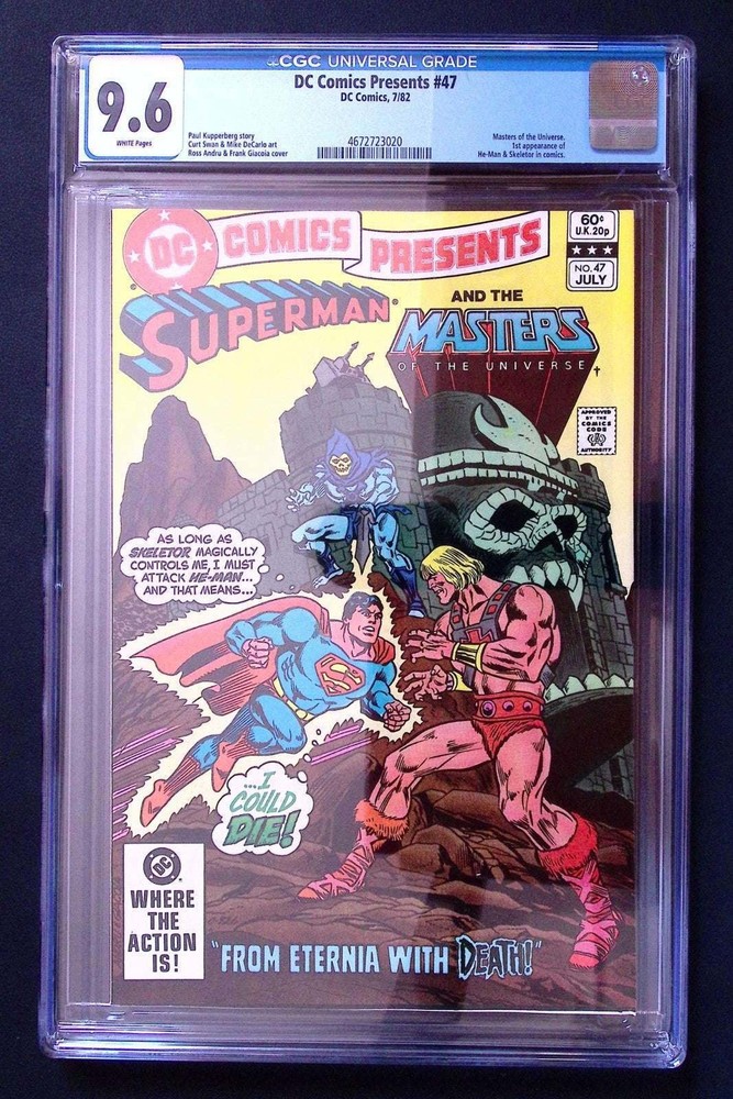 DC Comics Presents #47 CGC 9.6 1982 1st He-Man Skeletor/Masters of the Universe