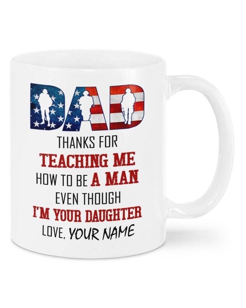 Dad Thanks For Teaching Me Gifts Mug  Coffee Mug Tea Cup