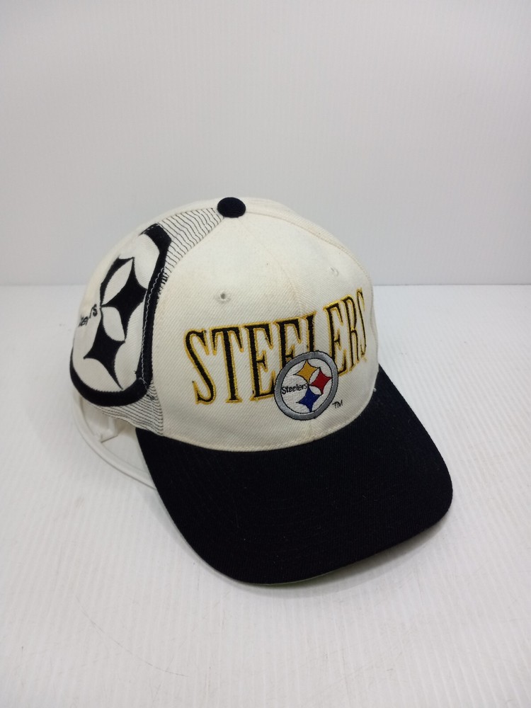 Vintage Sports Specialties Pittsburgh Steelers Pro Line Shadow Snapback Hat Cap