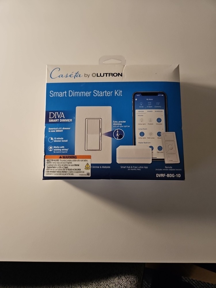 Caseta By Lutron Smart Dimmer Starter Kit Diva
