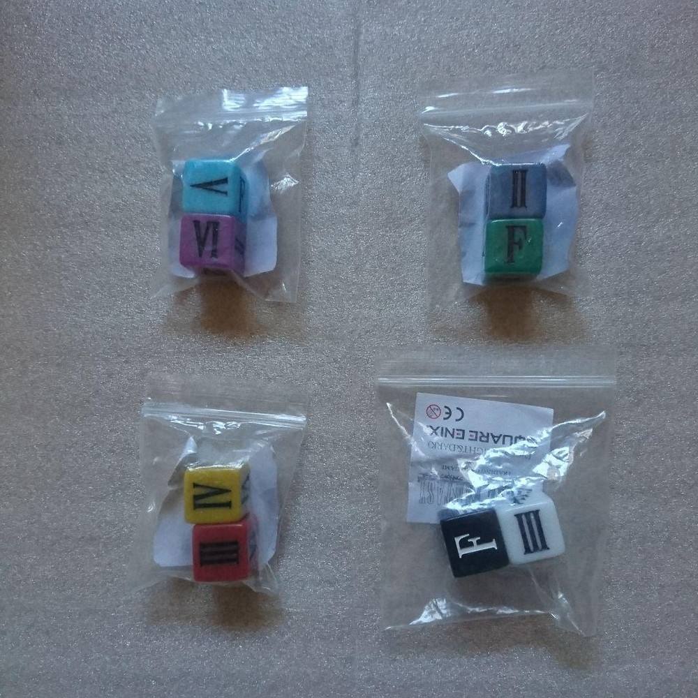 Final Fantasy Tcg Special Dice Set Fftcg