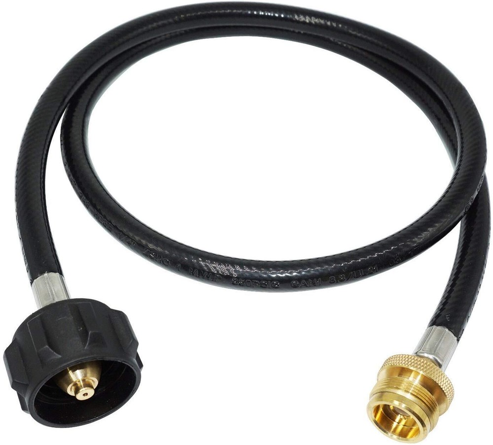 4 Feet Propane Adapter Hose 1 lb to 20 lb Converter Replacement for QCC1/Type...