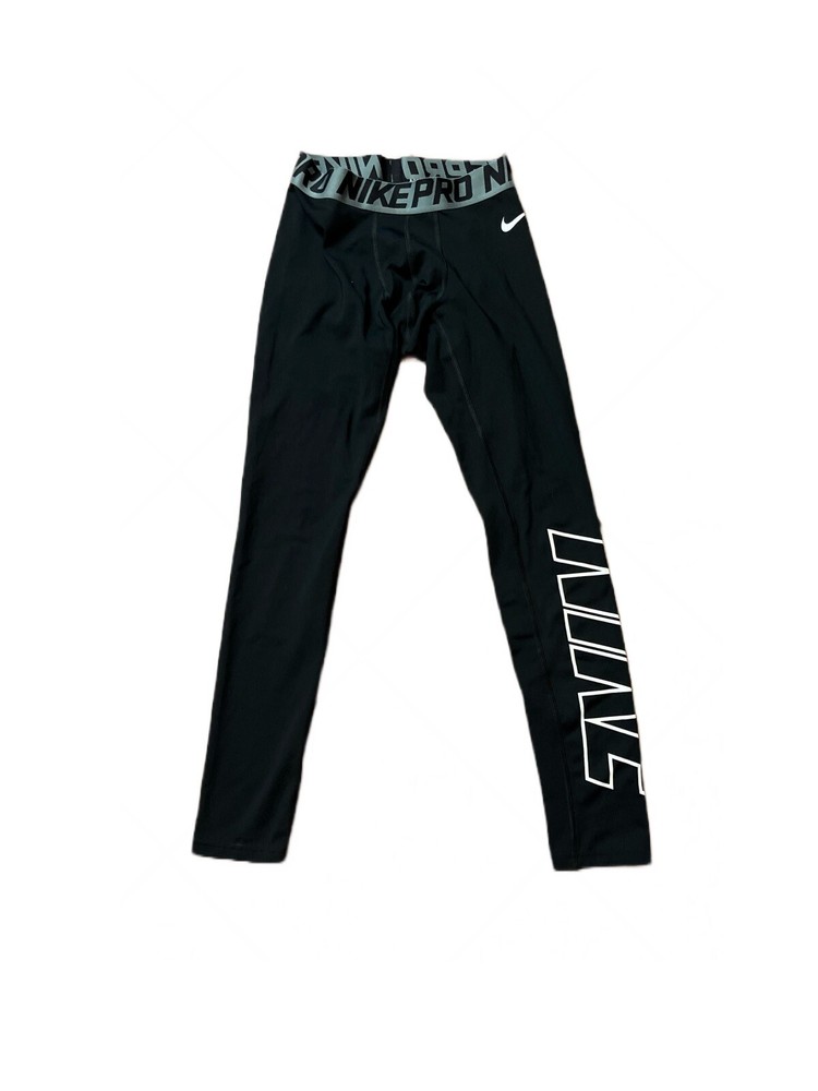 Nike Pro Dri-Fit Youth Boys Compression Training Leggings Set Sz Large (L) Black