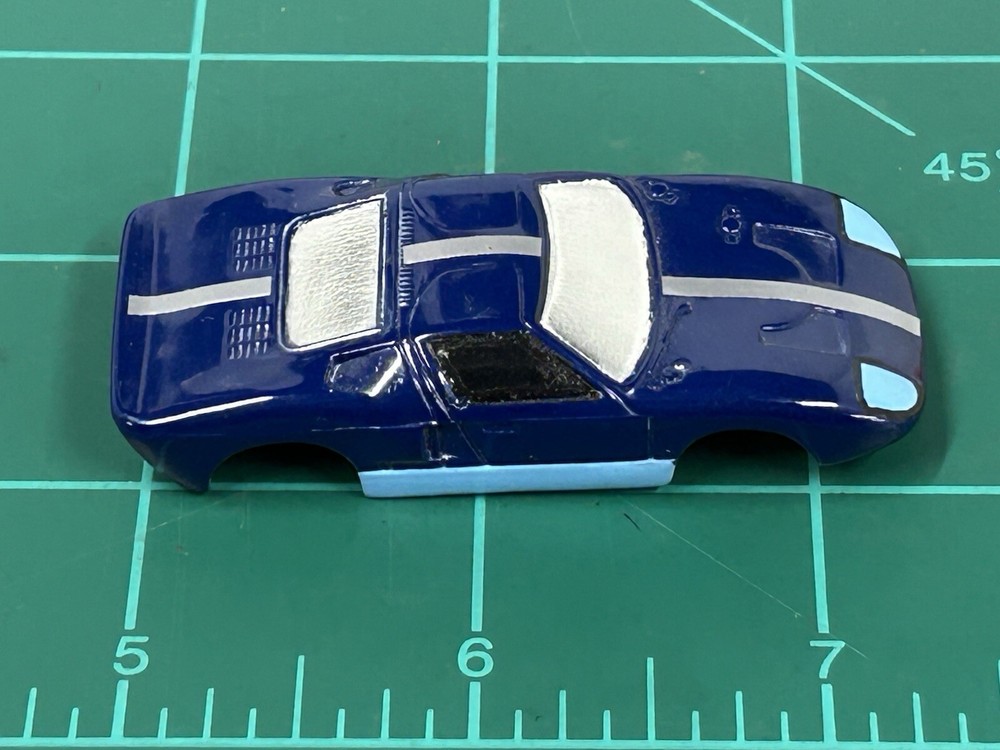Custom Ford Gt40  HO Slot Car Body Fits Aurora Tjet Dash Auto world JL