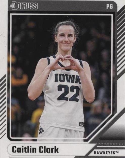 2024 Panini Caitlin Clark Collection - Base Donruss #11 Caitlin Clark (RC)