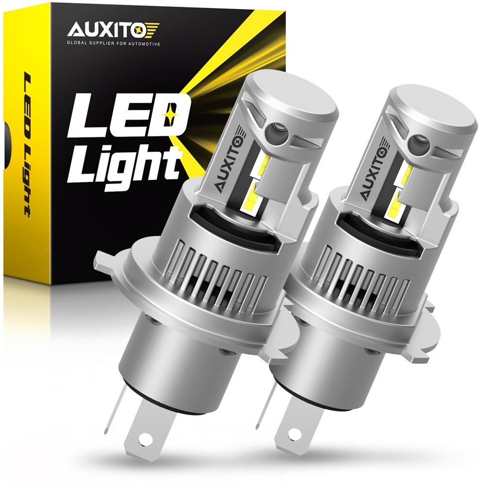 Car Motorcycle H4 9003 LED Bulbs Headlight Kit High Low Beam Lamps 6000K White