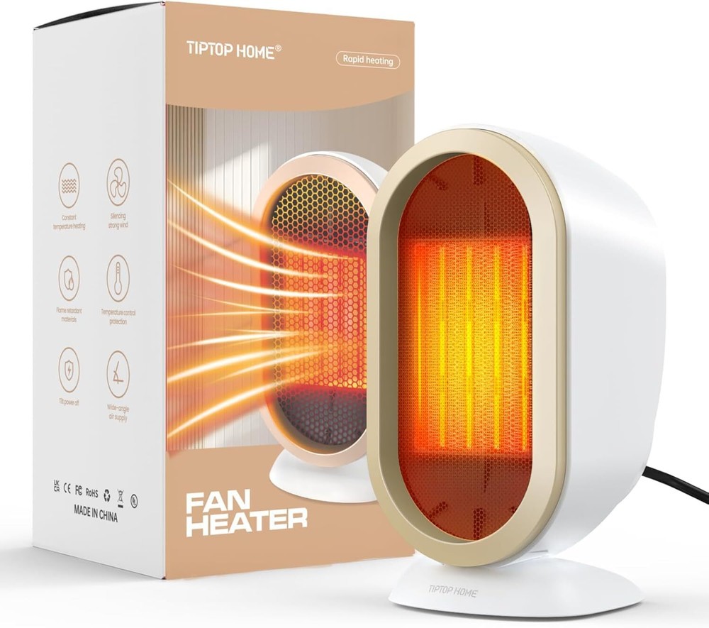 Space Heater,Portable Heater Electric Space Heaters for Indoor Use 1200W/800W...