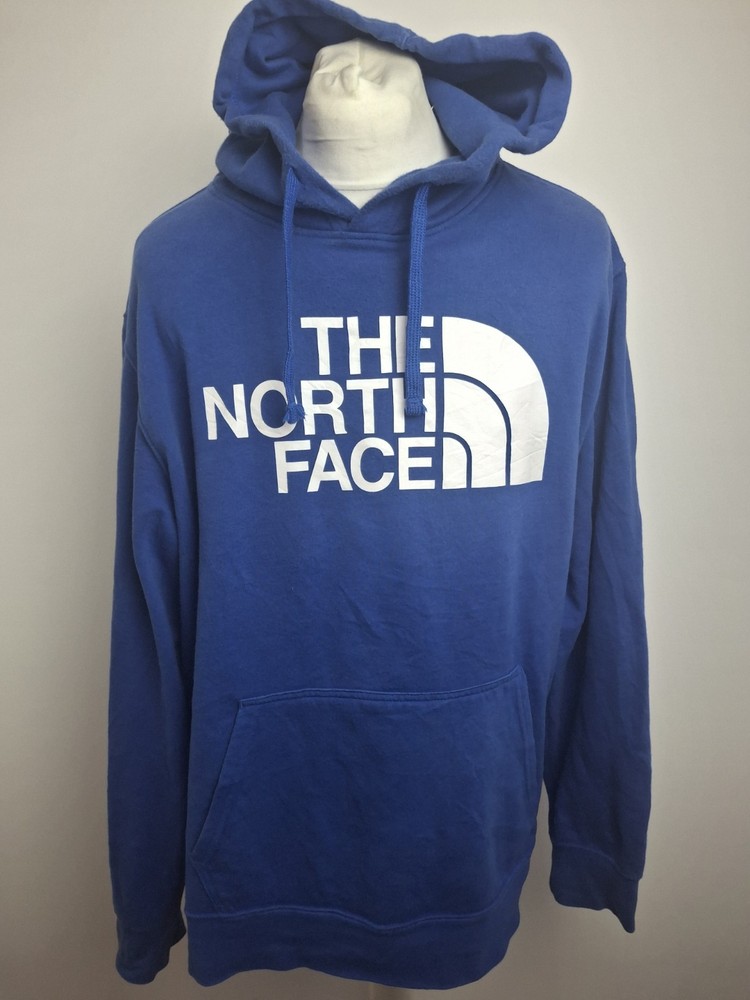 Mens The North Face Hoodie Sweatshirt Pullover Xxl 2xl 58 Chest Blue Top