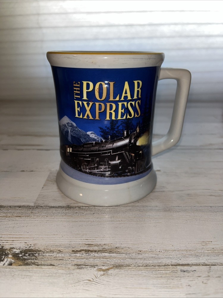 Polar Express Believe 3D Ceramic Christmas Mug Warner Bros