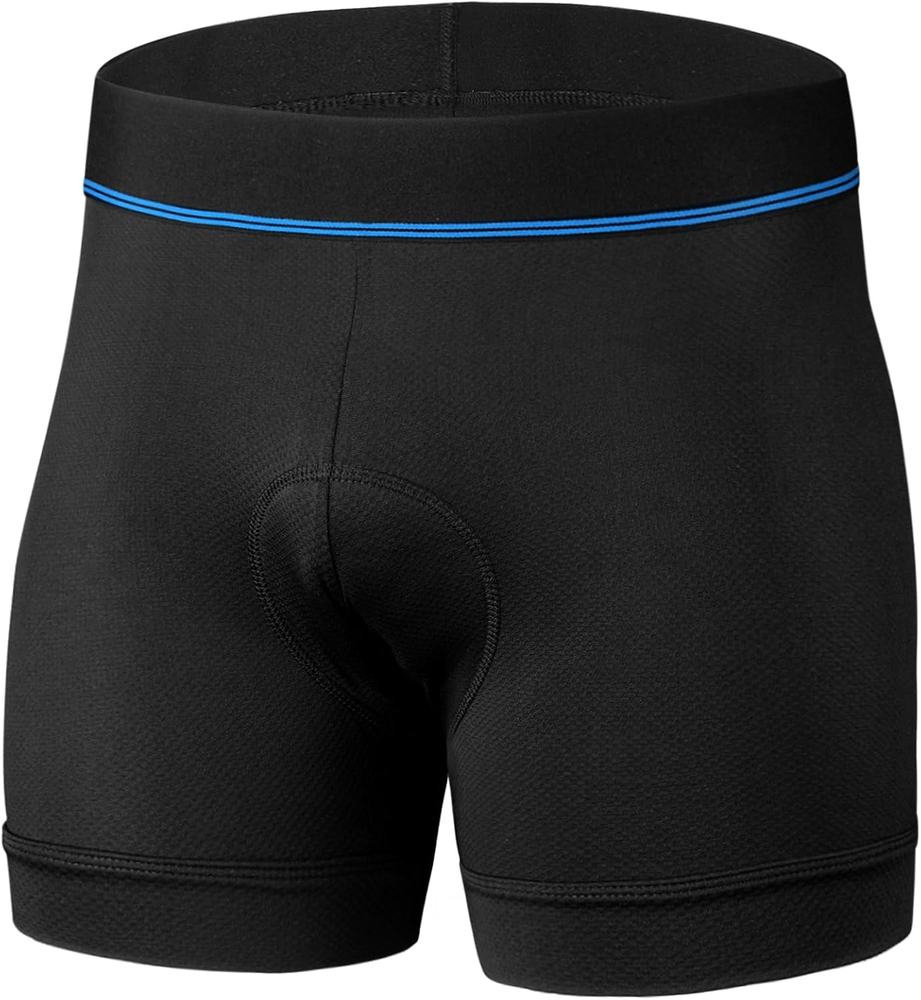 3D Padded Cycling Underwear for Men Comfort Bike Shorts