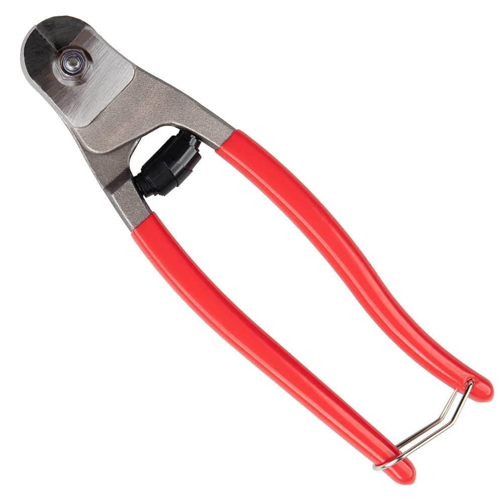 6mm Steel and Wire Rope Cutter for Small DIY Projects with Easy-Grip Handle