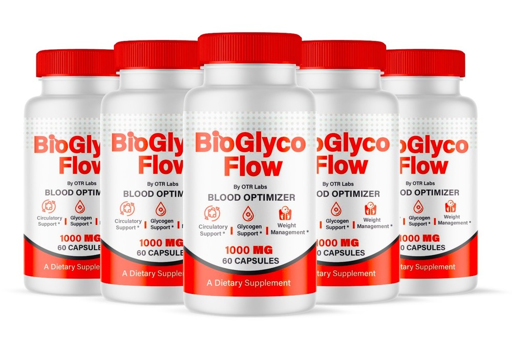 BioGlyco Flow Blood Optimizer, BioGlyco Flow Supplement (300 Capsules)