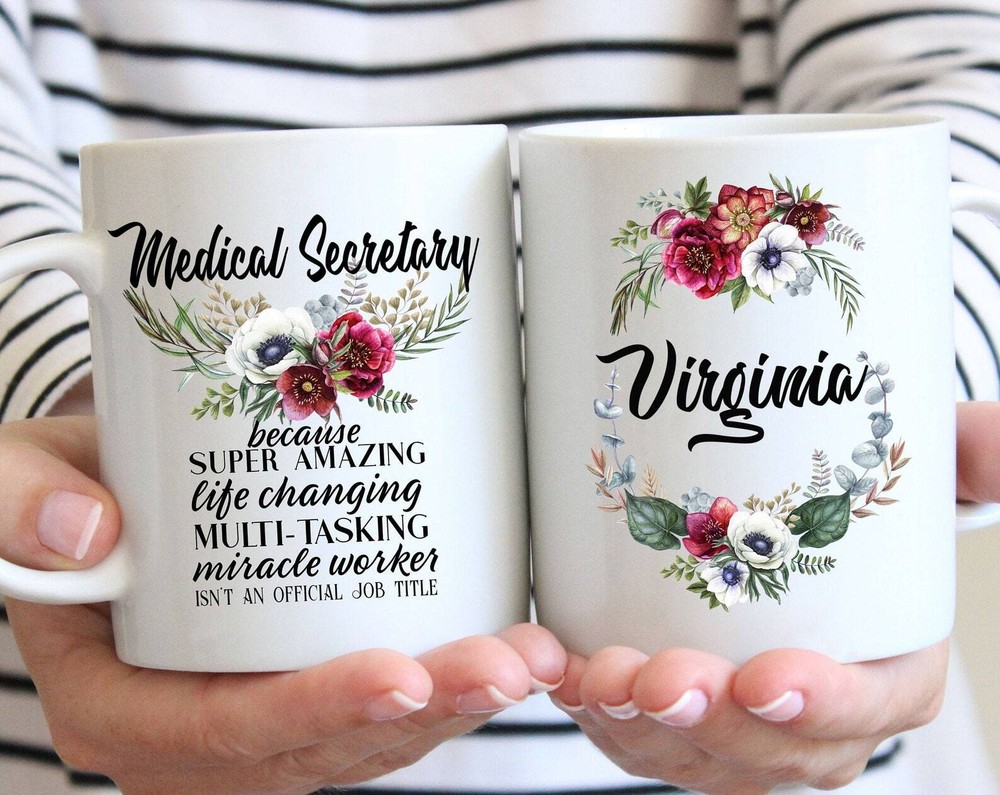 Personalized Medical Secretary Gift For Women L Retirement Thank You
