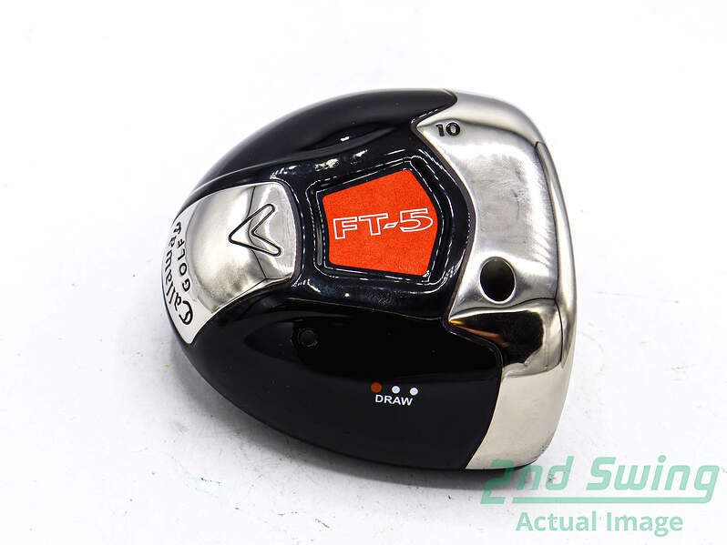 Mint Callaway FT-5 Driver 10° Right Handed ***FITTING HEAD ONLY***