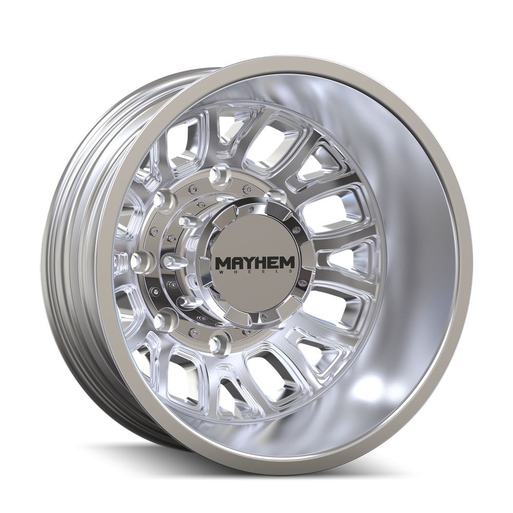 MAYHEM COGENT DUALLY (8107D) POLISHED 17X6.5 8-200 -142MM 142MM