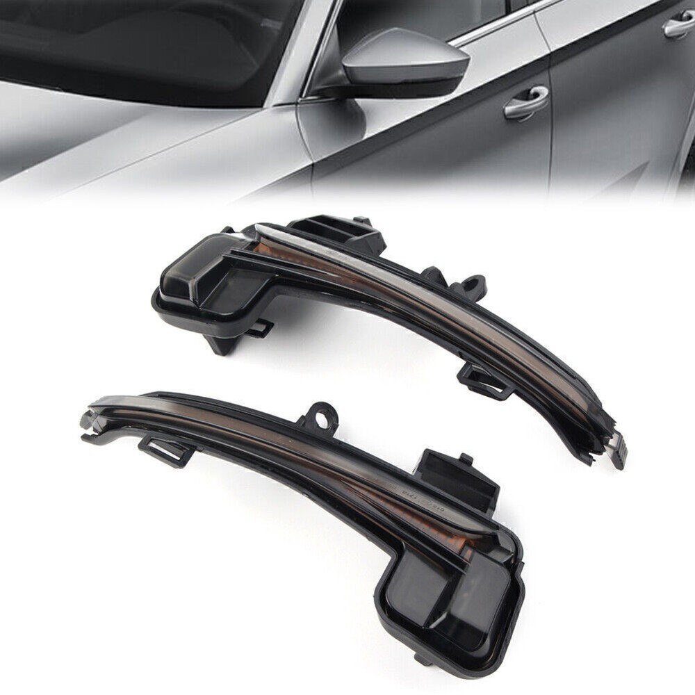 LED Dynamic Side Mirror Sequential Light For 2016-2019 18 Skoda Superb A7 MK3 B8