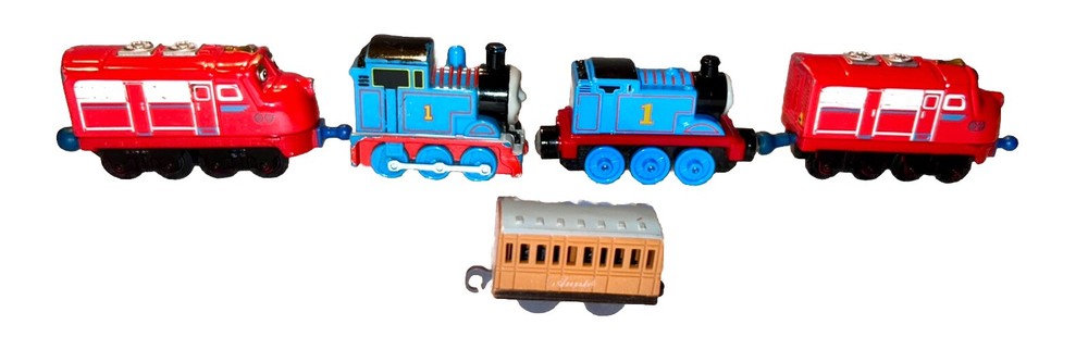 LOT Thomas 2diecast Chuggingtons 1 Diecast Thomas 1Plastic Thomas 1Plastic Car