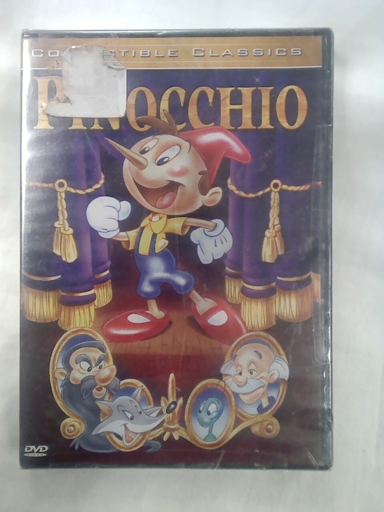 Pinocchio (DVD) Brand New Factory Sealed, DVD