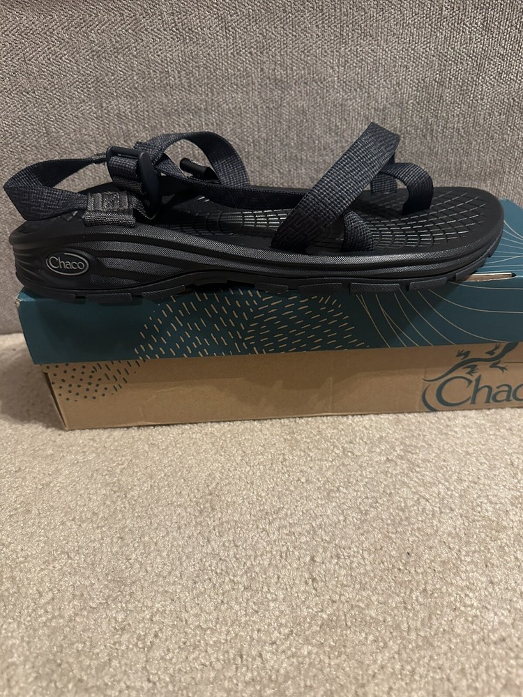 Chaco Mens Z Volv 2 Navy Sandals Size 12 Adventure-Ready Footwear